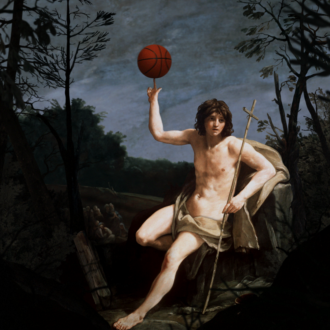 St. John the Babtist Spinning a Ball in the Wilderness (vol. 1)