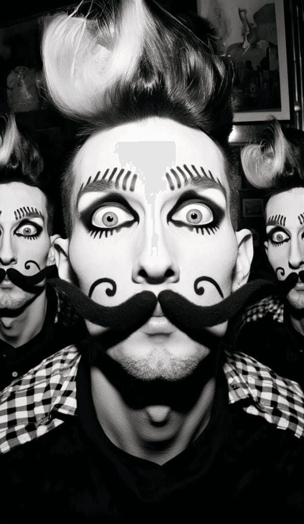 Curb your mustache not your health