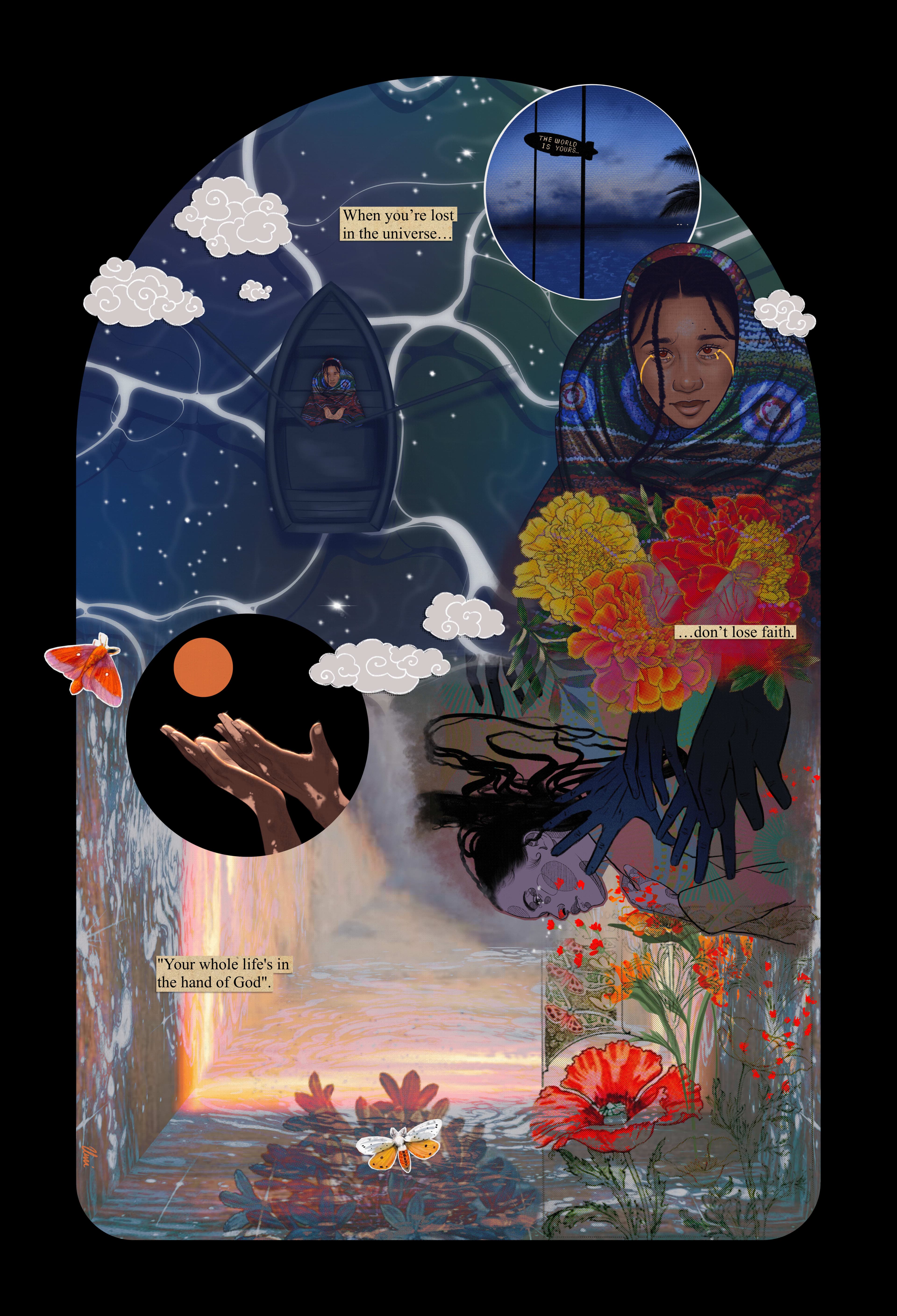 Lost in the universe