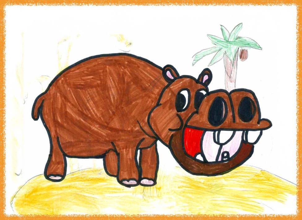 L’Hippopotame caricaturé